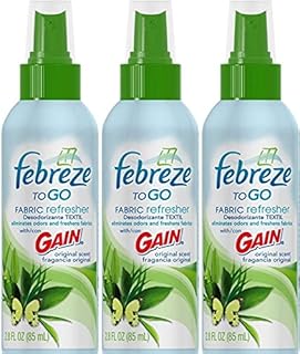 Febreze to Go Fabric Refresher with Gain Original Scent, 2.8-Ounce, (3)