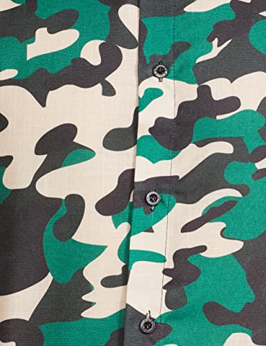 Image of TLF Men's Printed Premium Cotton Regular Fit Shirt
