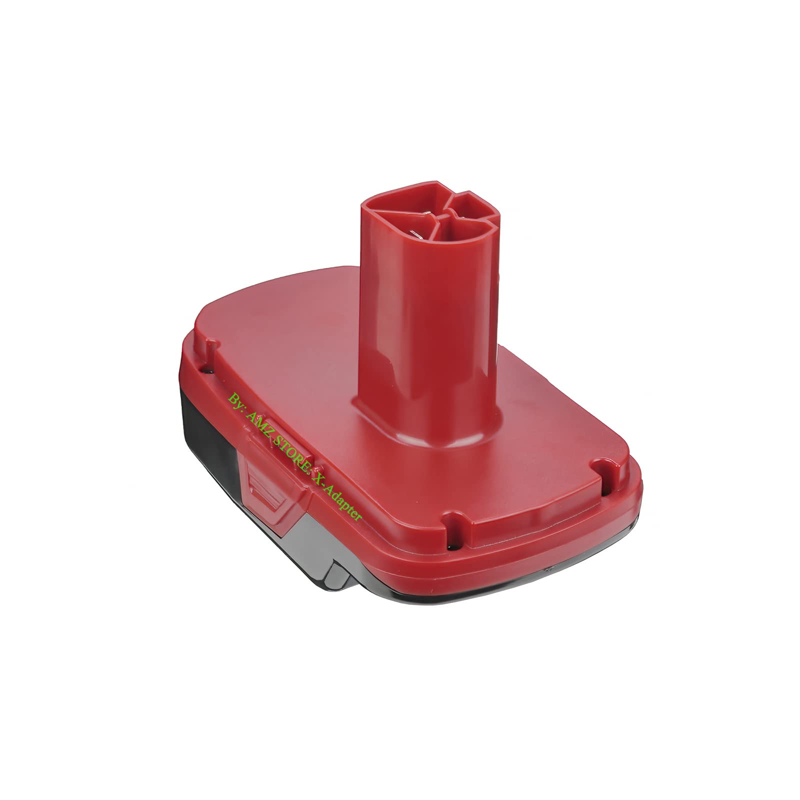 1 adaptador solo se adapta a herramientas inalámbricas Craftsman de 19.2 V de estilo antiguo compatible con baterías de litio V20 de 20 V, negro y rojo