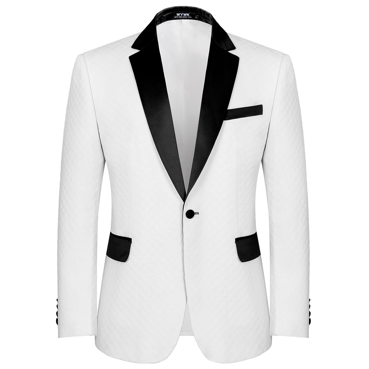 Lässiger Herren-Blazer Slim Fit | 2-Knopf Design Für Hochzeit, Abschlussball & Business - Leichter Anzug-Jacket