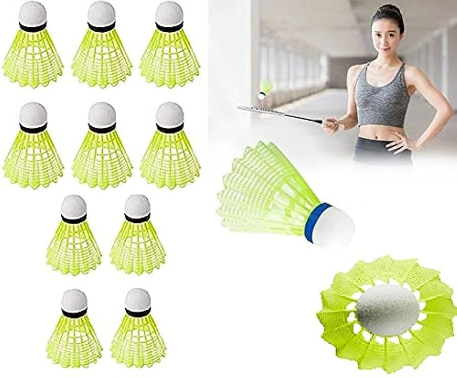 10 Pc Junior Training Yellow Shuttlecock-image-24