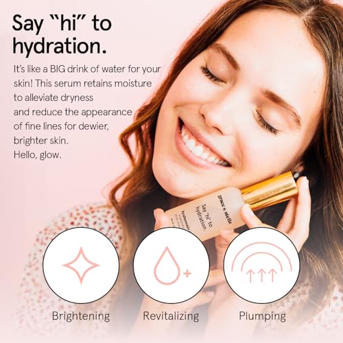 Image of grace & stella Award Winning Hyaluronic Acid Face Serum (50ml /1.7 fl oz) Removes Fine Lines & Wrinkles, Hydrating Hyaluronic Acid Serum for Face, Acido Hialuronico for Women - Vegan Skincare (2-Pack)
