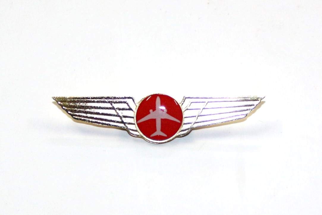 Pilot18 Red Aircraft Uniform Wings Gold Electro-Plated Badge for Pilots-image-45