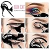 Cat-Eyeliner-Stencils20-Sets-2-in-1-Eye-Makeup-Tool-Kit-Smoky-Eyeliner-Stencil-Pads-Eyeshadow-Applicators-Eyeliner-Template-Plate Cat Eyeliner Stencils,20 Sets 2-in-1 Eye Makeup Tool Kit Smoky Eyeliner Stencil Pads Eyeshadow Applicators Eyeliner Template Plate