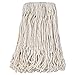 Boardwalk Cm02024s Banded Cotton Mop Head, 24, White, 12/Carton