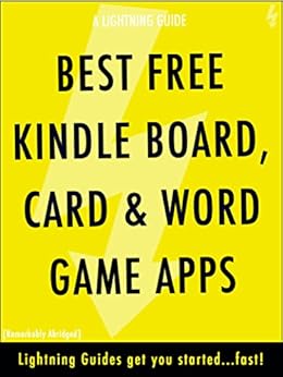 Best Free Kindle Board, Card, & Word Game Apps (Lightning Apps Book 1