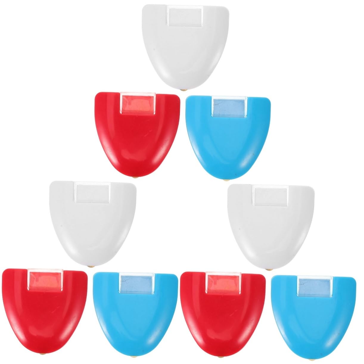 DOITOOL 3 Series Rueda De Polvo De Dibujo De Trazador Ranurado Marcador De Costura De Costura Marcadores Acolchado Tiza De Sastre Para Tela Calificación Modistas El Plastico 3 Piezas*3