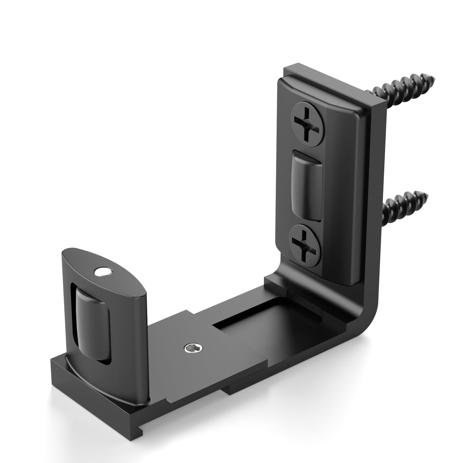 Adjustable Floor Guide Wall/Door Bottom Guide Sliding Barn Door Guide Hardware Black 06, New Plate Style, 0.33 cm x 0.17 cm x 11.6 cm
