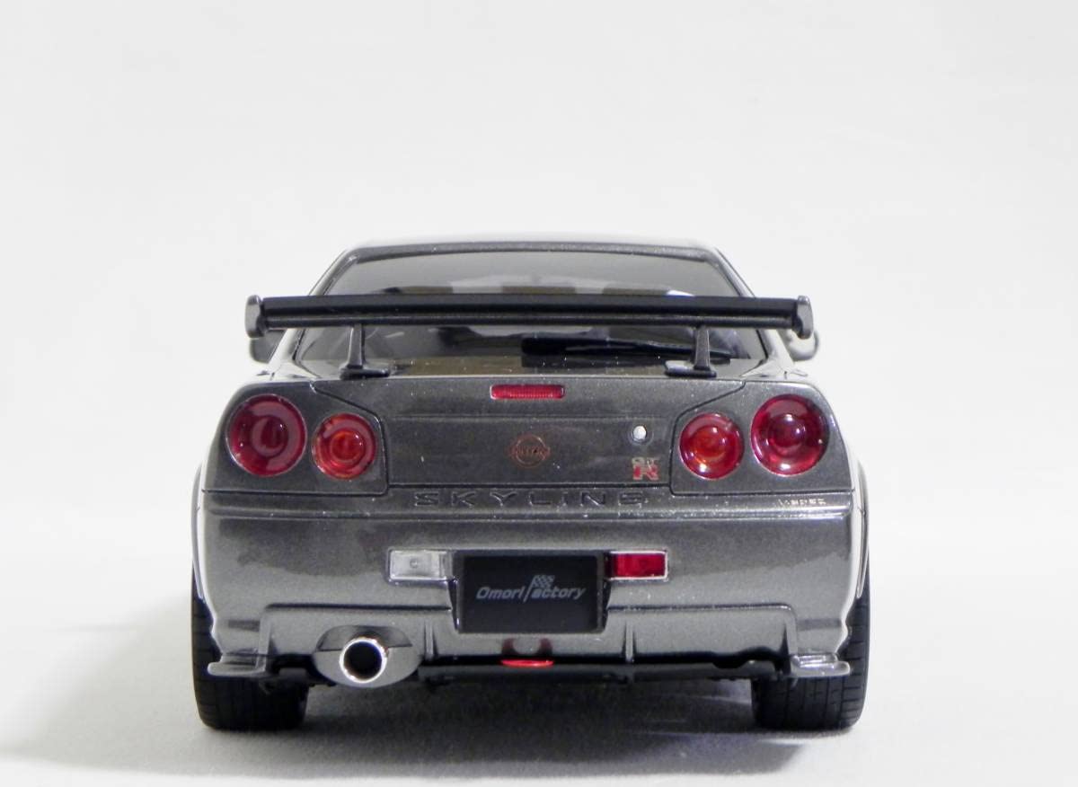 Amazon.co.jp: OttO 1/18 NISMO R34 GT-R Omori Factory Clubman Race