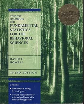 Paperback Student Handbook for Fundamental Statistics for the Behavioral Sciences Book