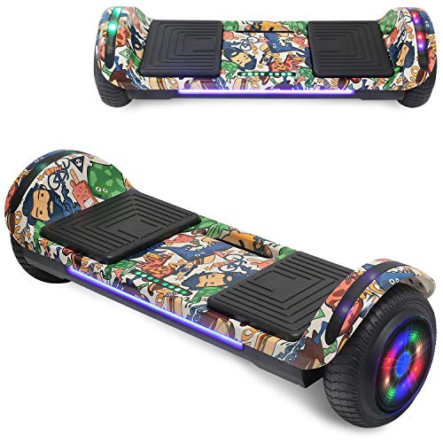 TPS Electric Hoverboard for Kids and Young Adults Self-Balancing Scooter Dual Motors 6.5