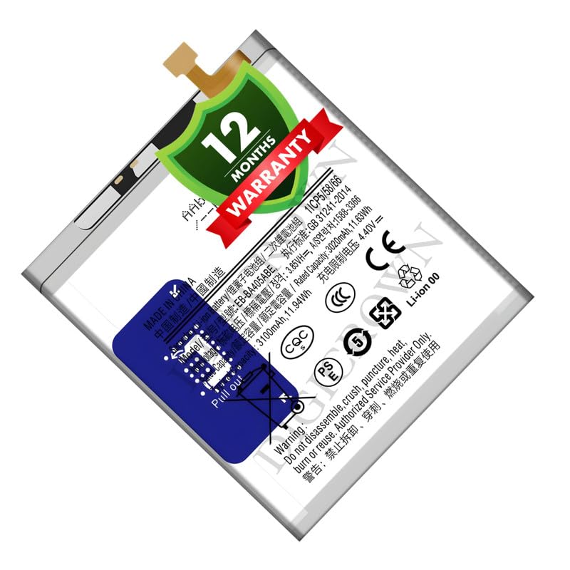 Image of Original EB-BA405ABE Battery Compatible for Samsung Galaxy A40 (SM-A405F) - (3100mAh) - 1 Year Warranty DF7