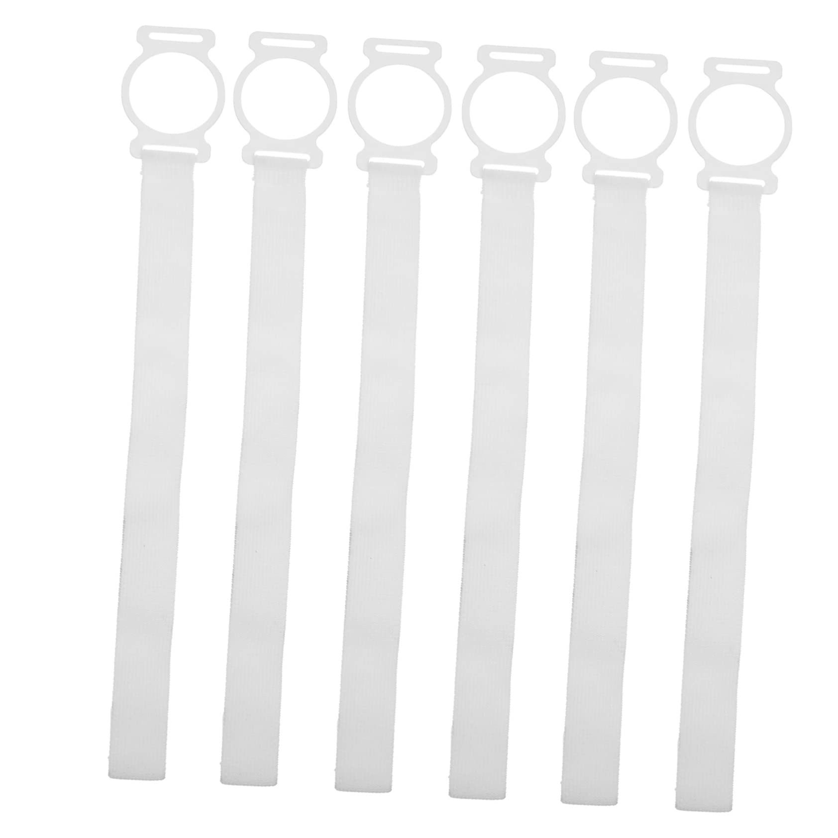 GARVALON 6pcs Moxibustion Elastic Band Moxa Fixator for Leg Wrist Moxa Belt Moxibustion Tools Household Straps