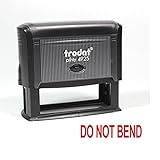 Large Do Not Bend Stamp