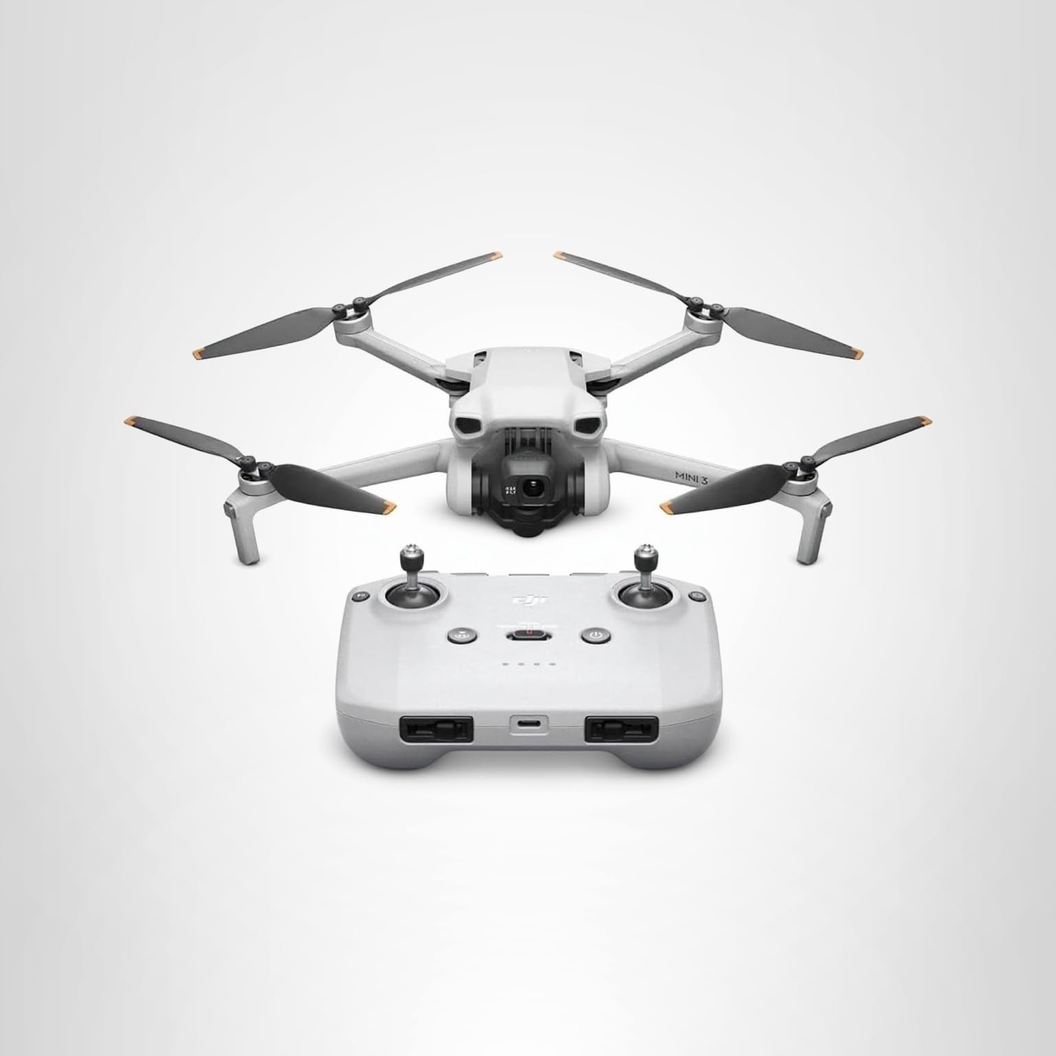 , Lightweight 3x Mechanical Gimbal Drones with Camera for Adults 4K, 38-min Flight Time, up to 32800ft (10km) Video Transmission, Vertical Shooting, GPS Auto Return Integrated: DJI Mini 3