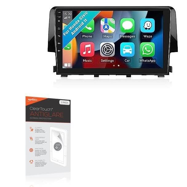 BoxWave Screen Protector Compatible with Camecho A7249 - ClearTouch Anti-Glare (2-Pack), Anti-Fingerprint Matte Film Skin