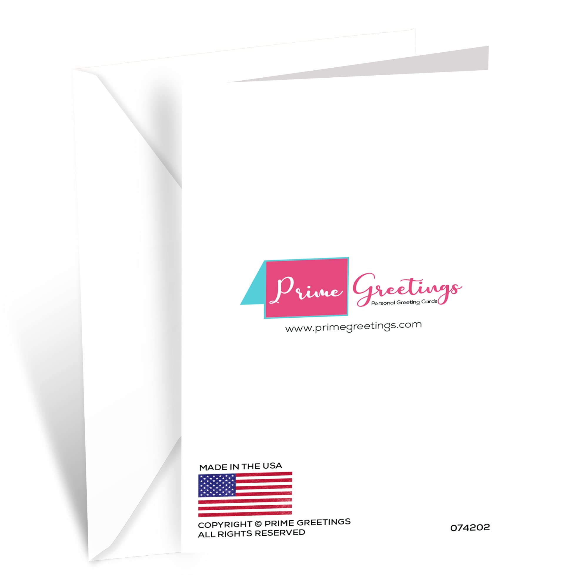 Prime Greetings Valentinstagskarte Für Freunde – Aus Dickem Karton, USA-made – 12,7×19,7 Cm