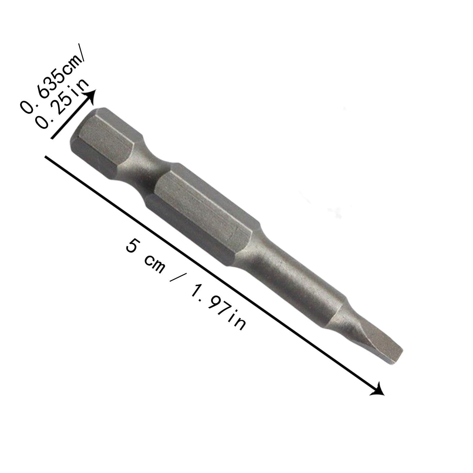 Zasdvn Schraubendreher-Bits 5-teilig – Y-Typ, Innen-Kreuz, Sonderformen, Aus Chrom-Vanadium-Stahl, Für 6,35 Mm Bohrer