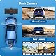 2025 Carpuride W903 Tragbares Kabelloses Carplay&Android Auto mit Dashcam 9,3-Zoll-HD-IPS-Bildschirm, 4K Front&Rückfahrkamera, Loop Aufnahme, Bluetooth, Mirror Link, GPS, Siri, Armaturenbrettmont