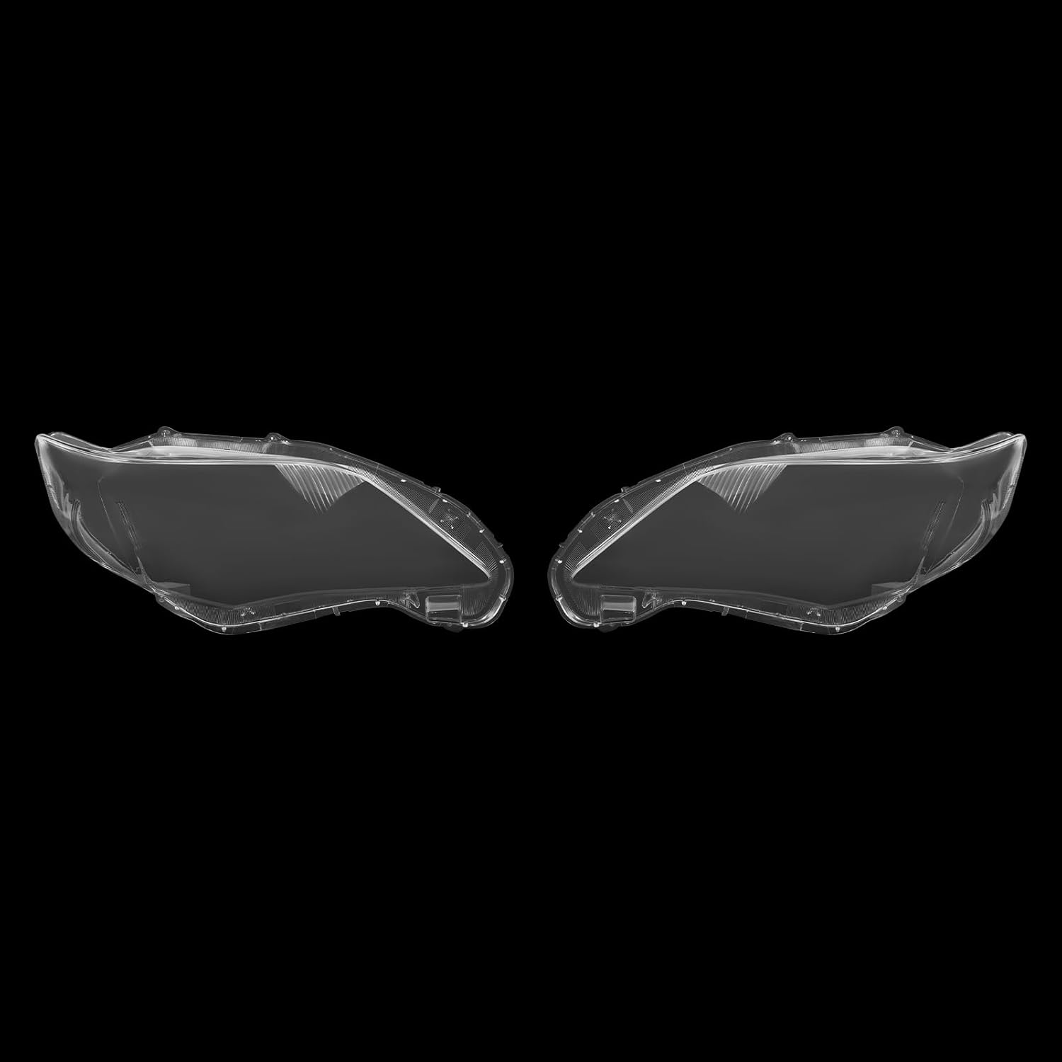 Pair Headlight Lens Cover Compatible with Toyota Corolla 2011 2012 2013 Left & Right Headlamp Lens Cover Clear Headlight Cover Headlamp Cover