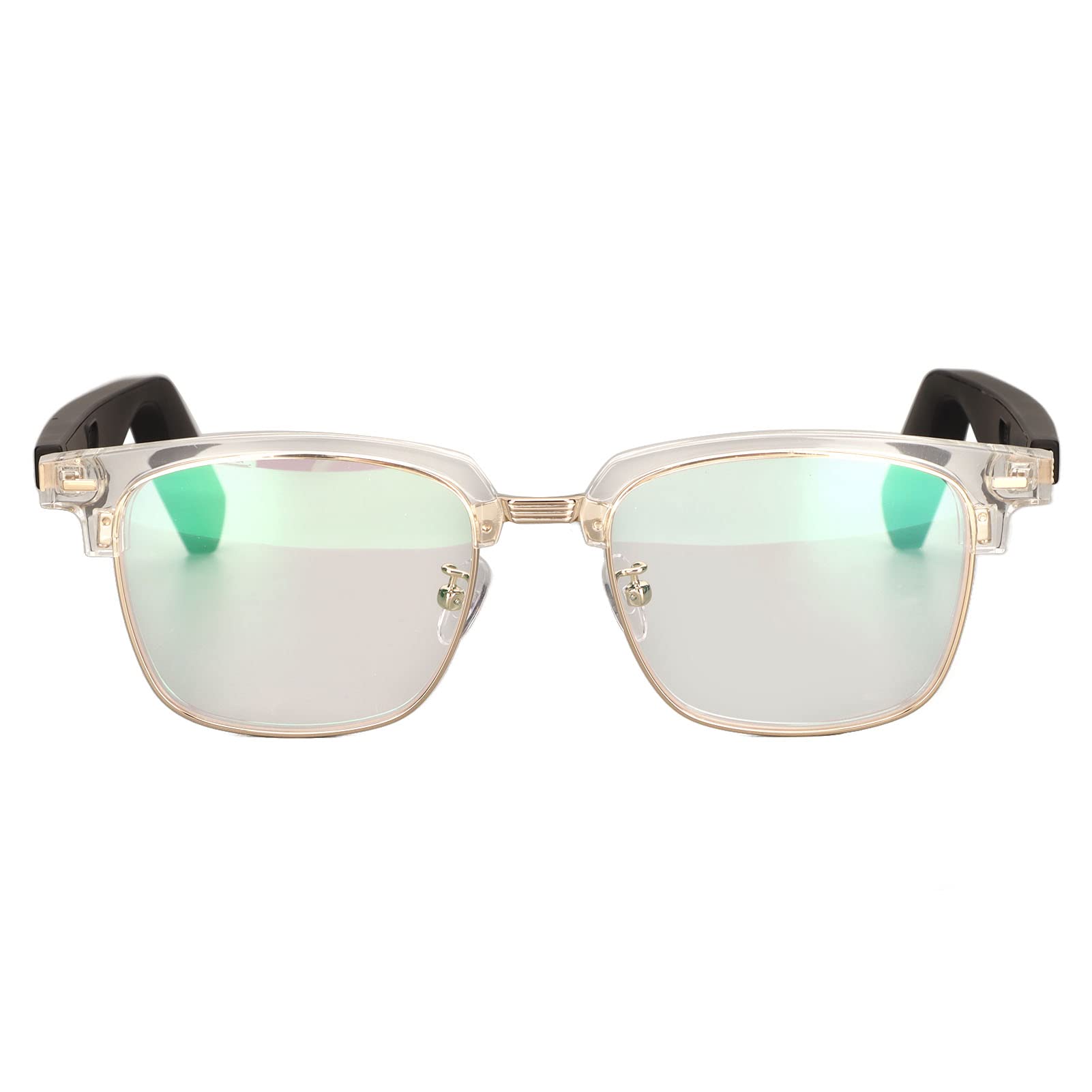 Zunate Gafas de Sol de Audio Inteligente para Hombres Y Mujeres, Gafas de Sol Inalámbricas Bluetooth con Música de Oreja Abierta Llamada Manos Libres, Lentes Polarizadas, IP67 Resistente Al Agua
