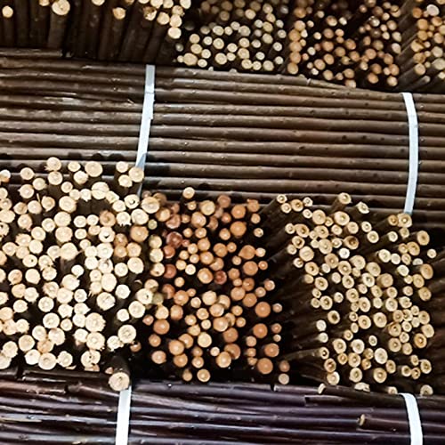 Painel de cerca de tela de treliça de jardim expansível NC com folhas artificiais de plantas para or