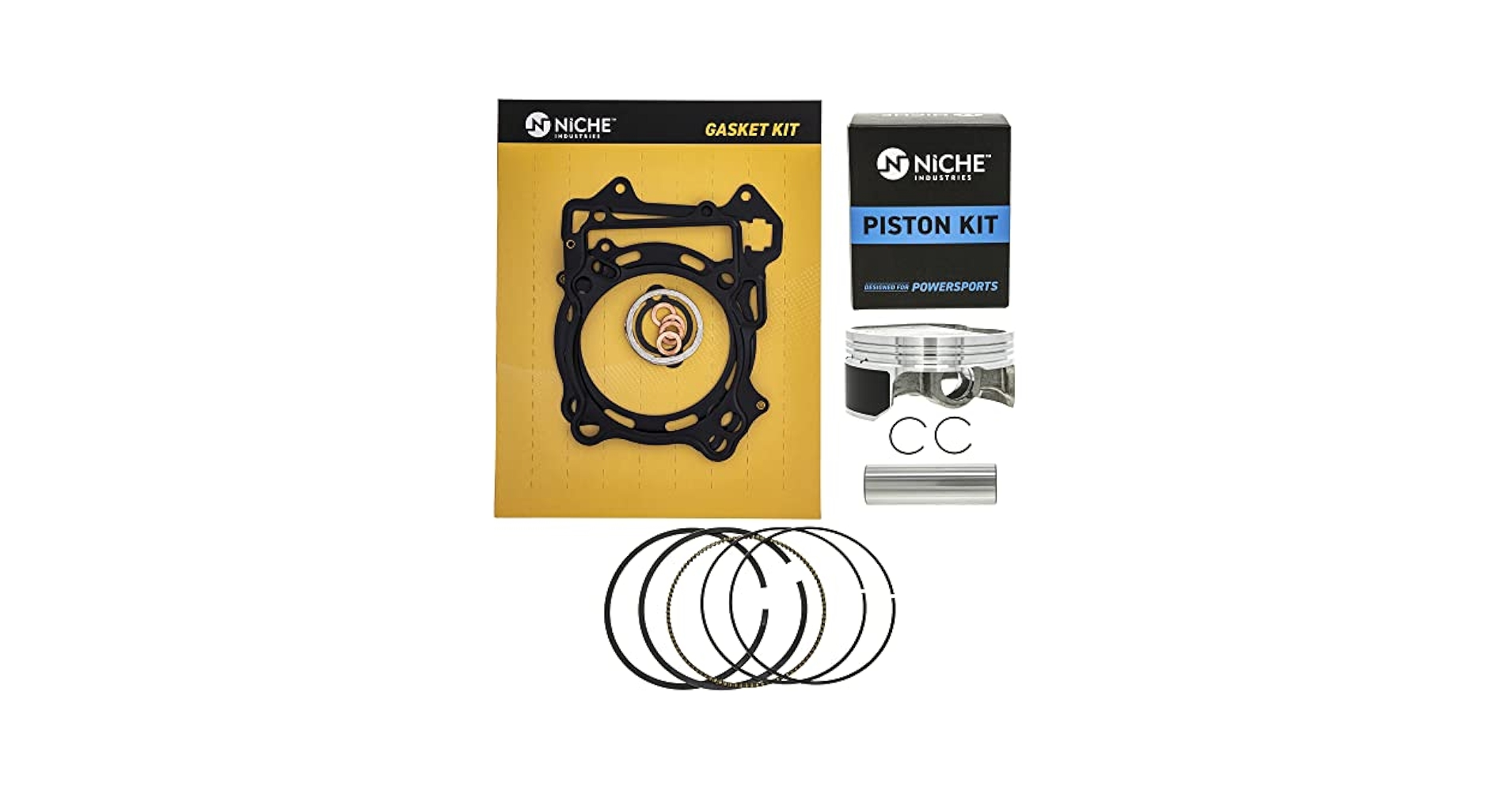 Amazon.com: NICHE 94mm Big Bore Top End Repair Kit for