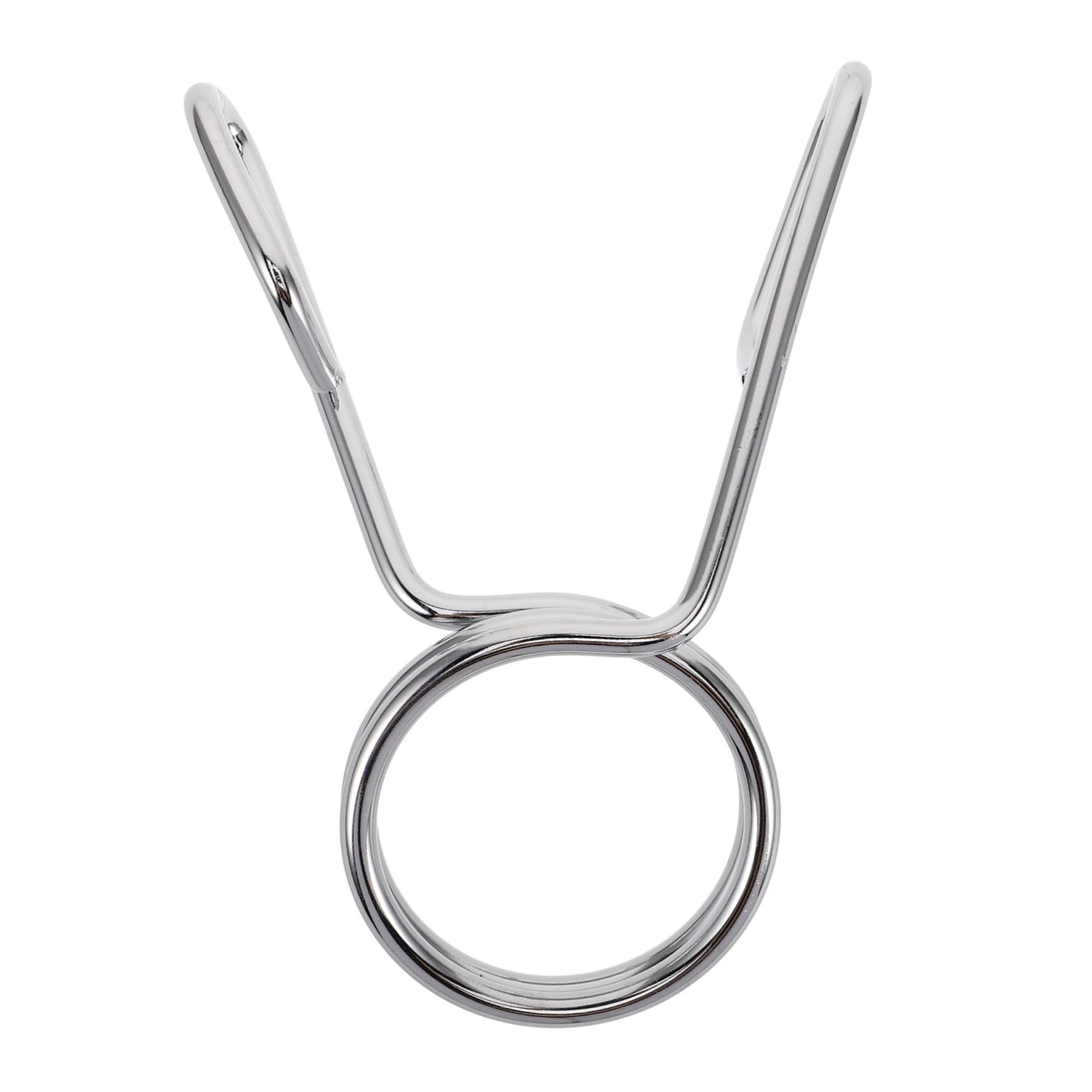 ifundom Barbell Clip Collars Secure Spring Clamps for Weightlifting Powerlifting Portable Space Saving Design Ergonomic Grip for Efficient Workouts Compatible with Standard Bars