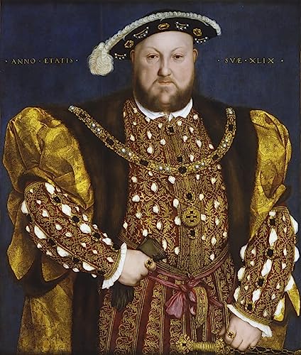 Affiche Henri VIII par Hans Holbein impression art mural 60x90cm