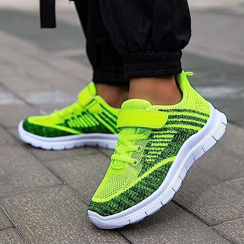 IWIHMIV Girls Tennis Shoes Girls Sneakers Kids Sneakers for Boys Girls Running Tennis Shoes Breathable Sport Athletic Shoes4