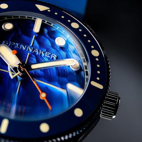 Image of Spinnaker Men's 42mm Challenger Automatic Watch with Solid Stainless Steel Bracelet SP-5159