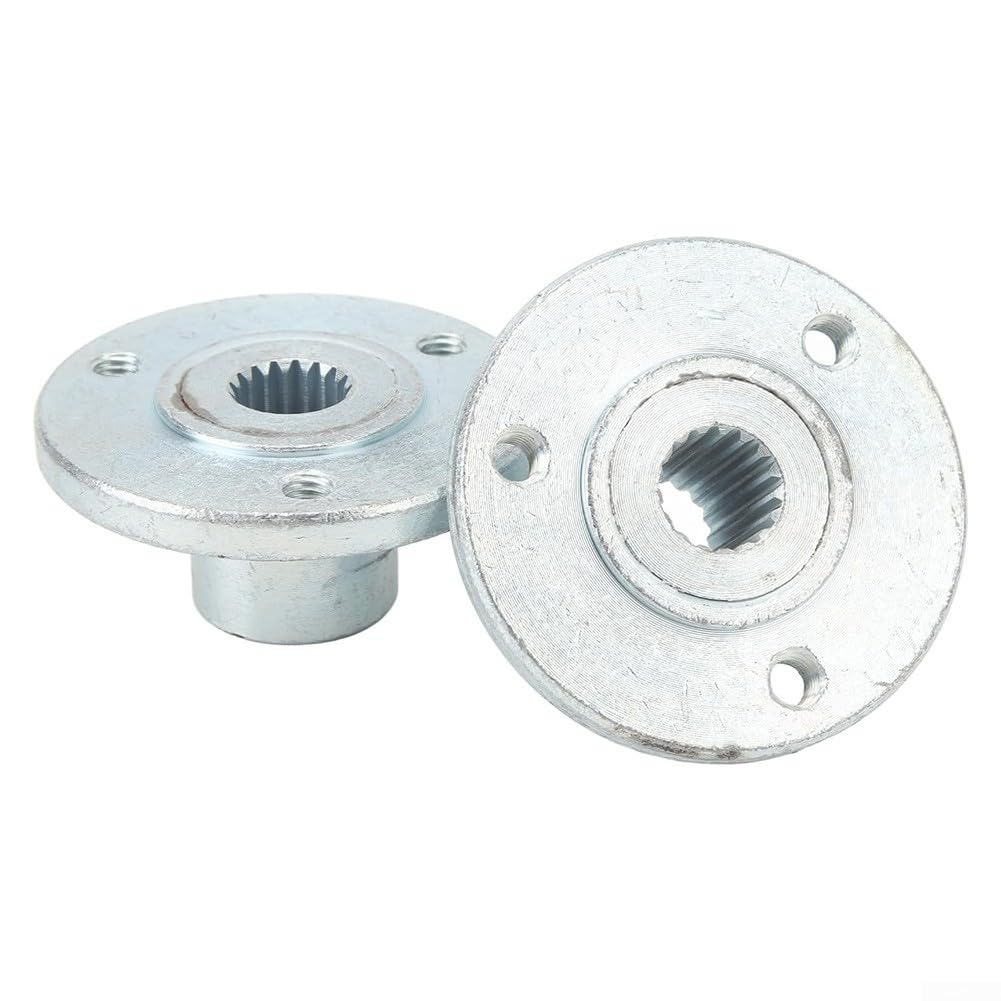 17 mm 17T Hinterradnabenwelle, 3 Bolzenachse für Quad für ATV Go Kart Buggy Radnabe, 12,7 cm Reifen kompatible Nabenmontage, Stahllegierung