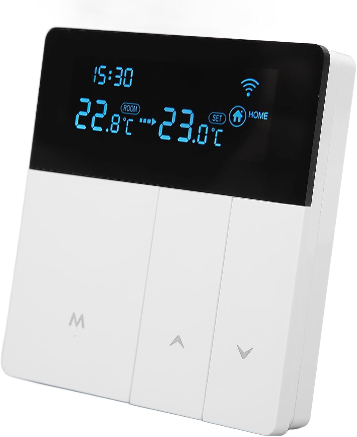 Intelligent LCD Display Programmable Smart Thermostat, Works with Tuya, Genie, Voice Control () Intelligent LCD Display Programmable Smart Thermostat, Works with Tuya, Genie, Voice Control ()