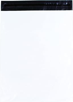 Perfect Packaging Polyethylene Mailing bags Gloss White 300 x 375mm Pack of 100
