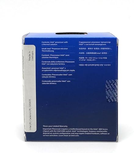 Miniatura 2 de Intel Procesador Celeron G5905 3.5GHz LGA1200 en caja BX80701G5905