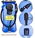 WACOOL 3L 3Liter 100oz BPA Free EVA Hydration Pack Bladder, Leak-Proof Water Reservoir (Blue(Double Opening) with Clean Kit)