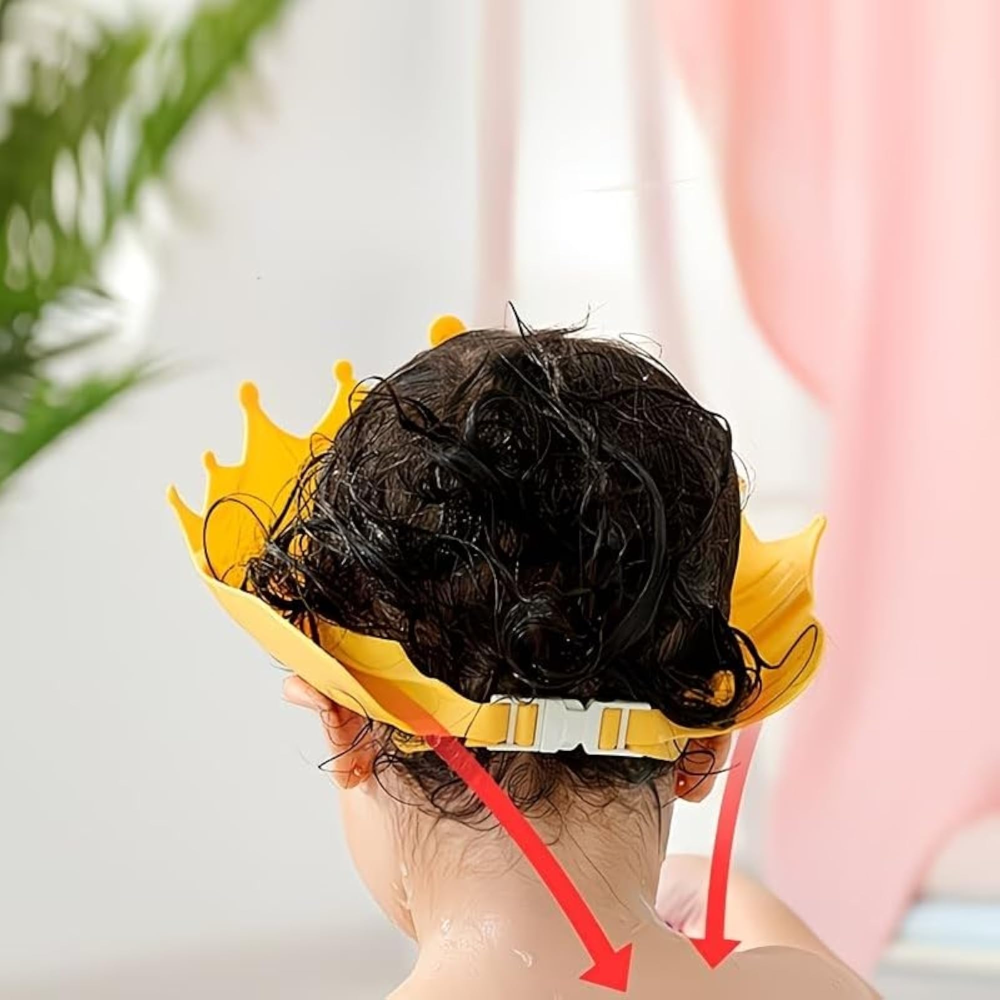 Baby Shampoo Shower Cap for Kids, Adjustable Bath Visor