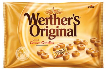 originales bombones de crema de Werther - 1000gr