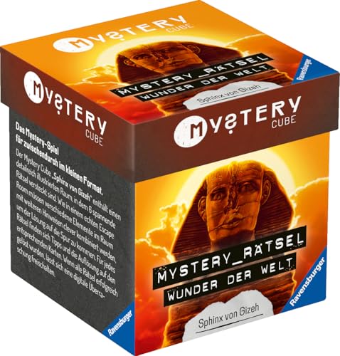 Ravensburger 24578 - Mystery Cube - Wunder der Welt: Sphinx- Für Rätsel-Begeisterte ab 10 Jahren