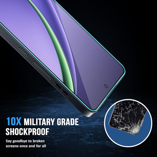 Image of ArmourPro Military Grade Gorilla Tempered Glass Screen Protector Compatible for Oppo K13 Turbo and K13 Turbo Pro with Edge-To-Edge Protector Coverage, Cable Protector and Easy Installation kit (6.8 Inch)