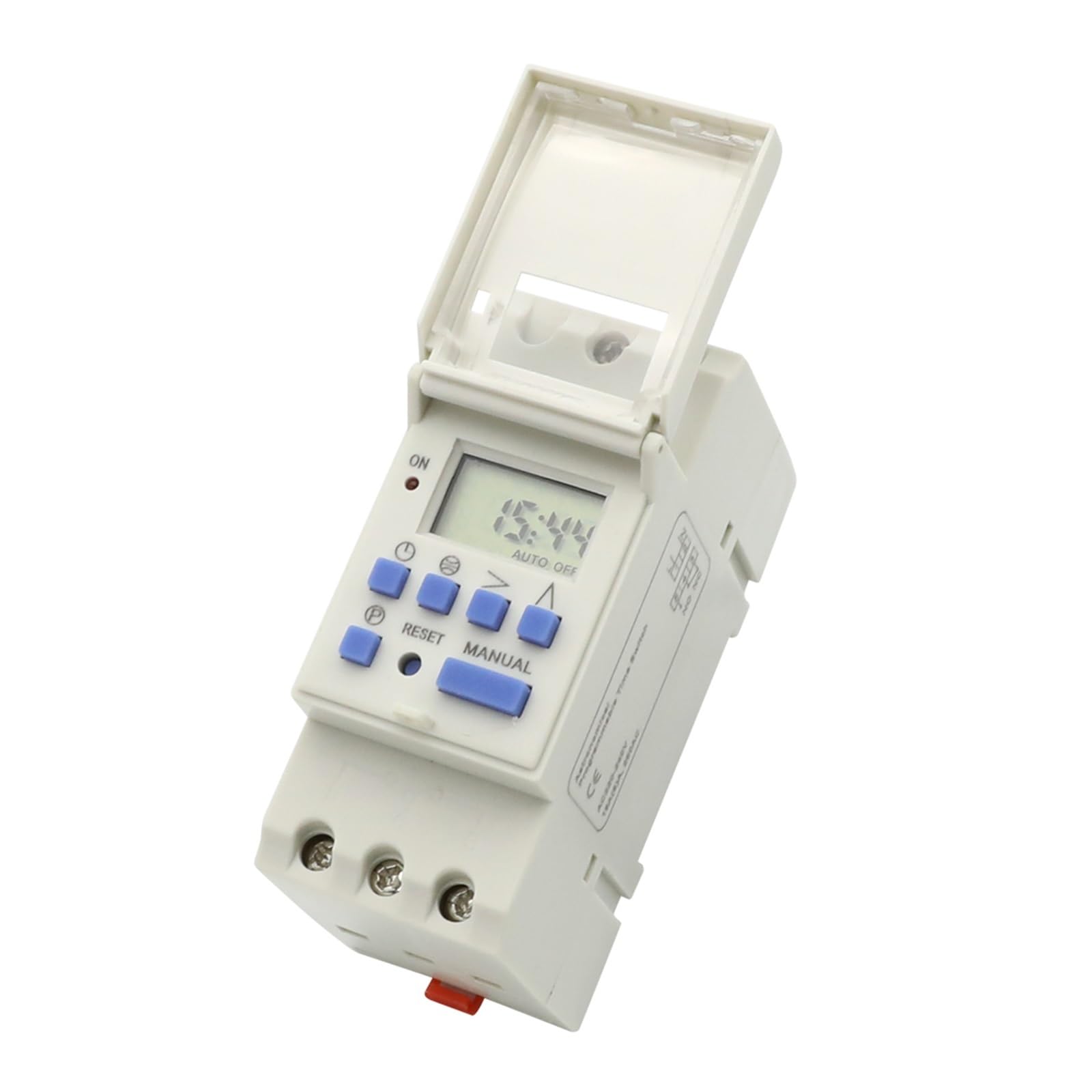 Interruptor temporizador programable 230V/240V16A amanecer atardecer apagado automático interruptor de tiempo digital mini temporizador eléctrico con 16 veces encendido/apagado tim ( Color : 240VAC )