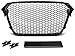 Shop Import Grille de calandre - A4 B8 11-15 Look RS Noir Brillant (U42)