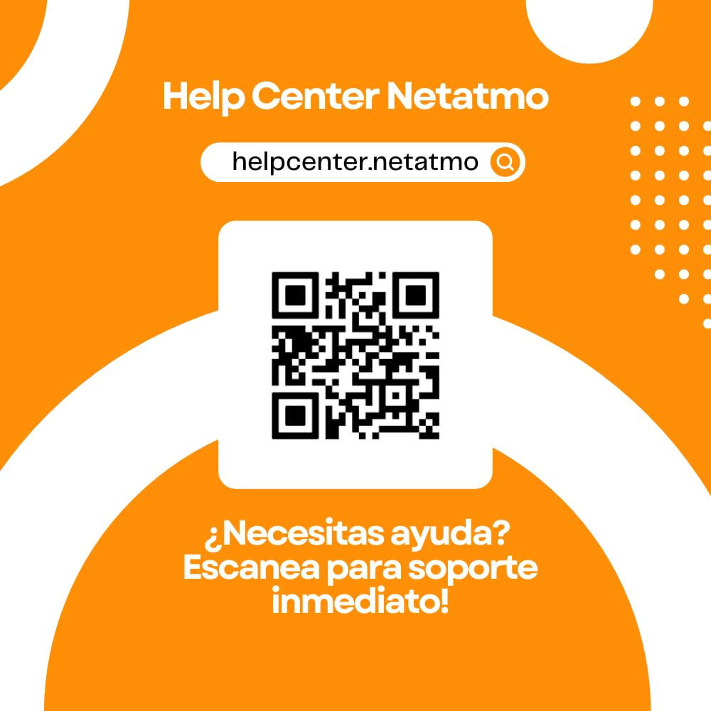 Netatmo Medidor Inteligente de Calidad del Aire Interior, Sensor de CO2, Temperatura, Humedad, Ruido - Control del Hogar, Ambiente Saludable, Alertas Automáticas - NHC-EC