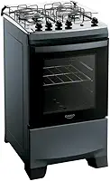 Fogão Supreme Inox 4Q Titanium