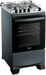 Fogão Supreme Inox 4Q Titanium