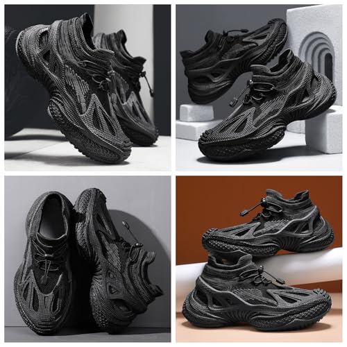 Men's Fashion Sneakers Breathable Mesh Lightweight Running Shoes Thick Cushioned Sole with Slip-Resistant Design for Gym Outdoor Daily Casual & Athletic Wear4