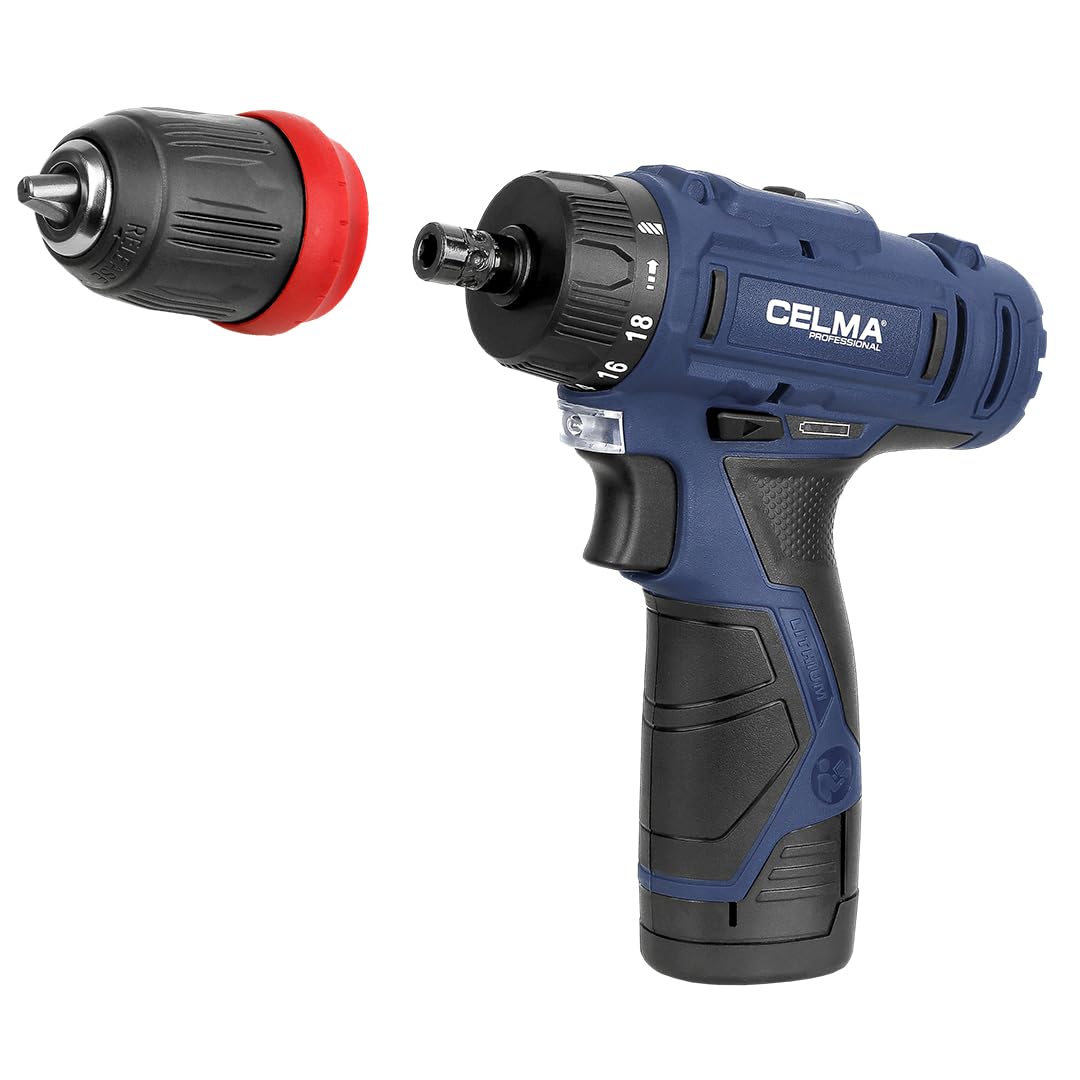 Wiertarko - wkrętarka CELMA Professional WAK-Li 12GEO 12V 2x1,5Ah 32Nm 3LATA GWARANCJI!