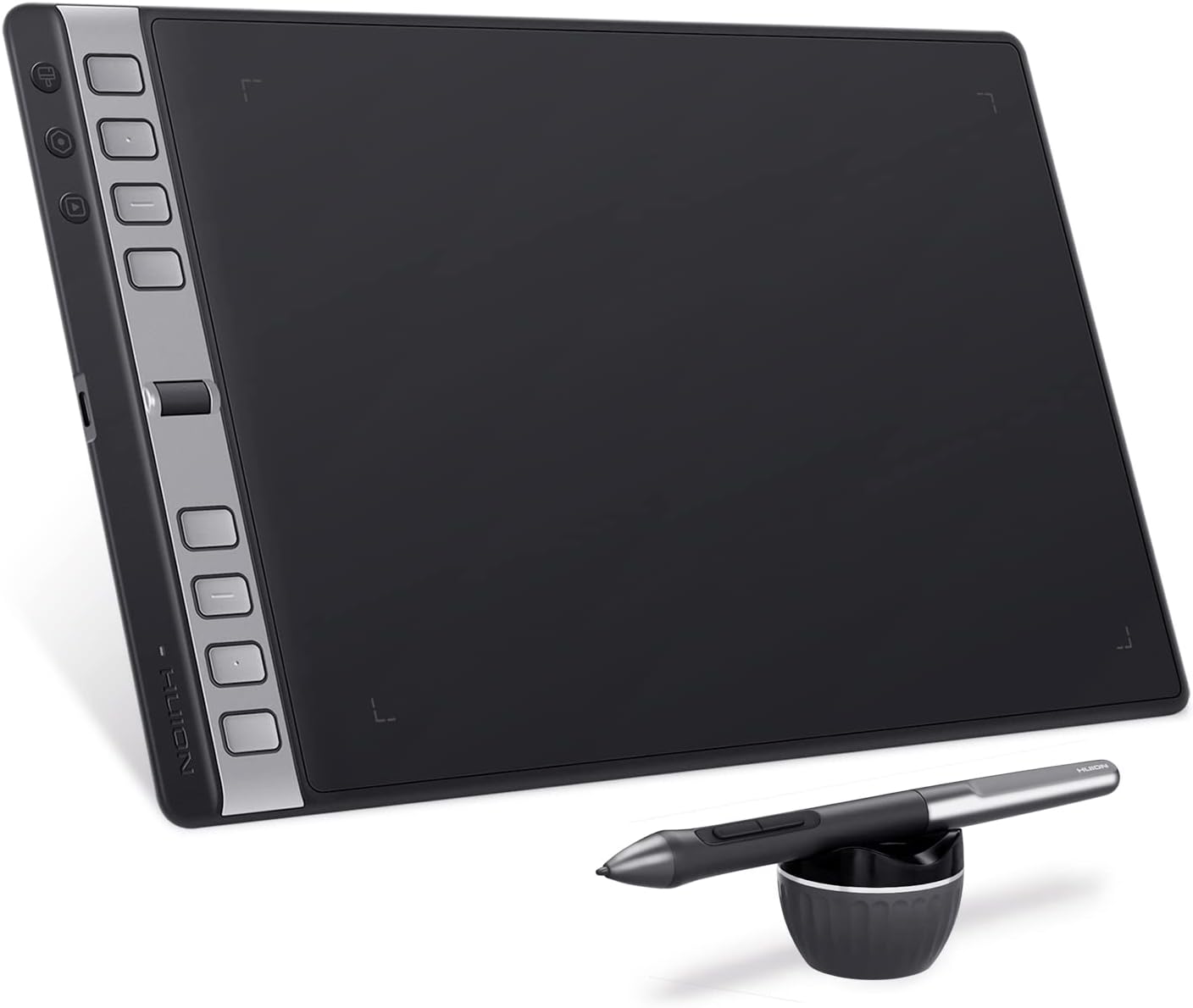 Inspiroy 2L Graphic Tablet with Battery-Free Pen | 8192 Pressure Levels | 10.5 x 6.56 Inch Active Area | USB-C & Tilt Support | Drawing Tablet for Windows, Mac, Android & Linux | (1061P)