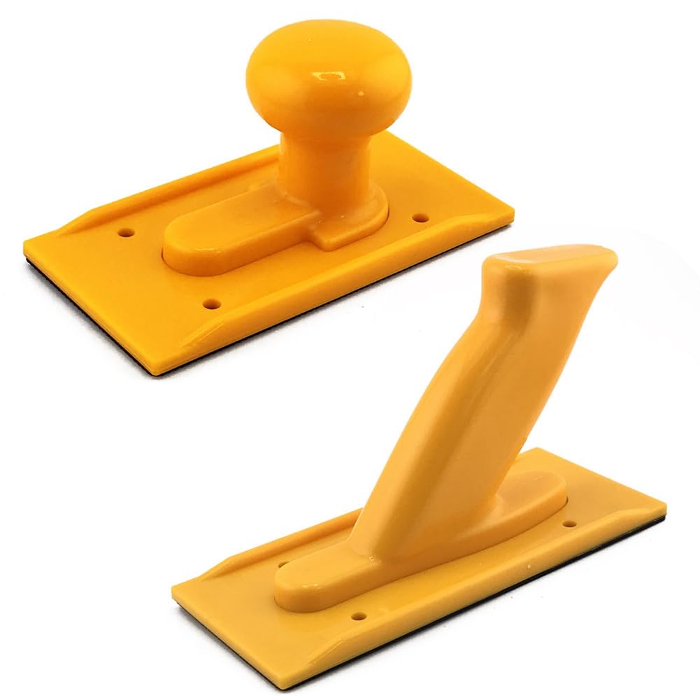 Jnchdghwa Yellow For Table Saw Accessories 2Pcs Woodworking Push Stick& Puller, For Planer Push Feeder, Safety Push Block