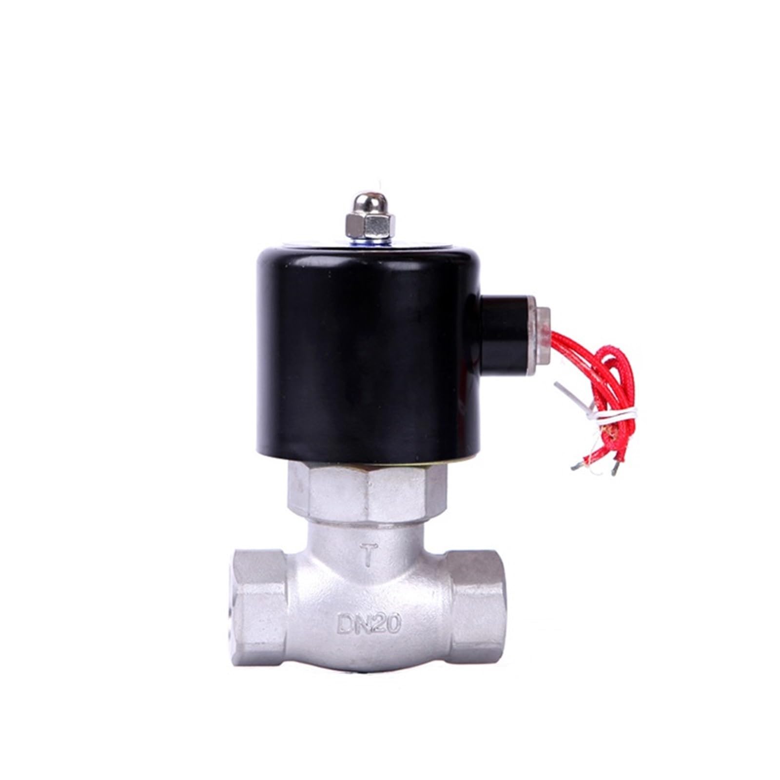Válvula de vapor de 3/4 pulgada con bobina 380VAC anticorrosión para flujo constante de aceite